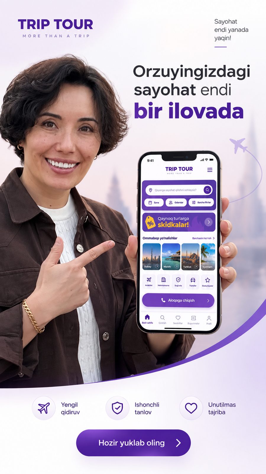TripTour ilovasi